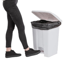 Afbeelding in Gallery-weergave laden, Jantex afvalemmer wit 45L