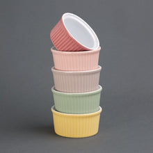 Afbeelding in Gallery-weergave laden, Olympia Pastel ramekin groen 14,5cl (12 stuks)