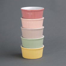 Afbeelding in Gallery-weergave laden, Olympia Pastel ramekin groen 14,5cl (12 stuks)