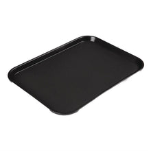 Afbeelding in Gallery-weergave laden, Cambro polypropyleen fastfood dienblad zwart 410mm