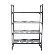 Afbeelding in Gallery-weergave laden, Cambro stelling 183cm hoog 4 planken - 54cm diep - 122cm breed