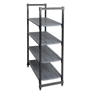 Cambro stelling 183cm hoog 4 planken - 54cm diep - 137cm breed