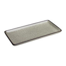 Afbeelding in Gallery-weergave laden, Olympia Mineral rechthoekig bord 23x12cm (6 stuks)