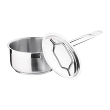 Afbeelding in Gallery-weergave laden, Nisbets Essentials RVS inductie steelpan 14cm/900ml