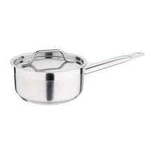 Afbeelding in Gallery-weergave laden, Nisbets Essentials RVS inductie steelpan 16cm/1,5L
