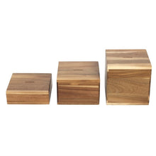Afbeelding in Gallery-weergave laden, Olympia Frames acaciahouten buffetverhogers (3 stuks)