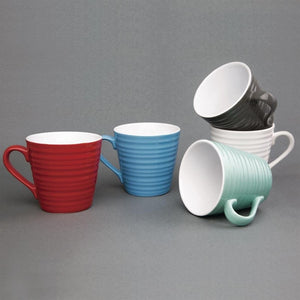 Olympia CafÃ© mokken blauw 34cl (6 stuks)