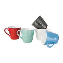 Afbeelding in Gallery-weergave laden, Olympia CafÃ© mokken blauw 34cl (6 stuks)