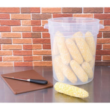 Afbeelding in Gallery-weergave laden, Vogue polypropyleen ronde vershoudbak 20L