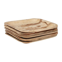 Afbeelding in Gallery-weergave laden, Fiesta Compostable biologisch afbreekbare vierkante palmbladborden 20x20cm (100 stuks)