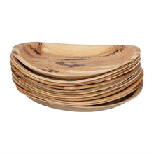 Afbeelding in Gallery-weergave laden, Fiesta Compostable biologisch afbreekbare ronde palmblad borden 25cm (100 stuks)