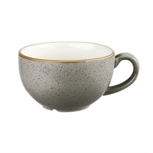 Afbeelding in Gallery-weergave laden, Churchill Stonecast Grey Cappuccino Cappuccino Kopje 34 Cl (pak van 12)