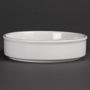 Olympia Whiteware stapelbare tapasschaaltjes 13,4cm (6 stuks)