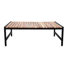 Afbeelding in Gallery-weergave laden, Bolero Lage Salontafel Van Staal En Acacia, 1200x800mm