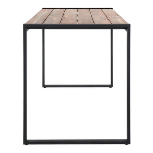 Bolero IndustriÃ«le Bartafel Van Staal En Acacia, 1800x900mm