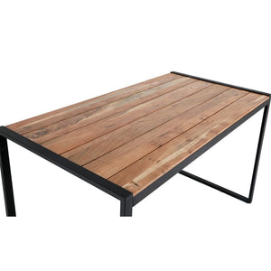 Bolero IndustriÃ«le Bartafel Van Staal En Acacia, 1800x900mm