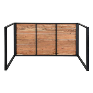 Bolero IndustriÃ«le Bartafel Van Staal En Acacia, 1800x900mm