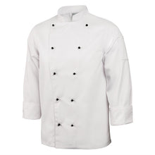 Afbeelding in Gallery-weergave laden, Whites Chicago unisex koksbuis lange mouw wit XL