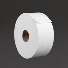 Afbeelding in Gallery-weergave laden, Jantex Jumbo 2-laags toiletpapier 300m rol (6 stuks)