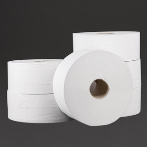 Jantex Jumbo 2-laags toiletpapier 300m rol (6 stuks)