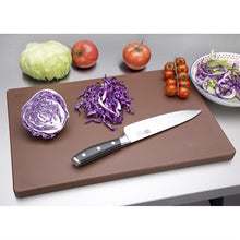 Afbeelding in Gallery-weergave laden, Hygiplas LDPE extra dikke snijplank bruin 450x300x20mm