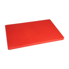 Afbeelding in Gallery-weergave laden, Hygiplas LDPE extra dikke snijplank rood 450x300x20mm