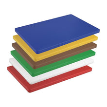 Afbeelding in Gallery-weergave laden, Hygiplas LDPE extra dikke snijplank blauw 450x300x20mm