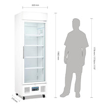 Afbeelding in Gallery-weergave laden, Polar G-serie display koeling 336L wit