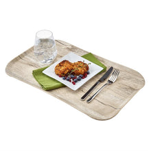 Afbeelding in Gallery-weergave laden, Cambro Versa dienblad 37x53cm rechthoekig rustiek decor licht eiken
