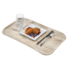 Afbeelding in Gallery-weergave laden, Cambro Versa dienblad 37x53cm rechthoekig rustiek decor licht eiken
