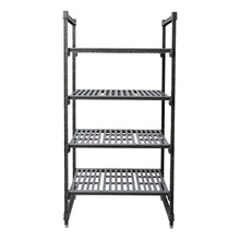 Afbeelding in Gallery-weergave laden, Cambro stelling 183cm hoog 4 schappen - 61cm diep - 91,5cm breed