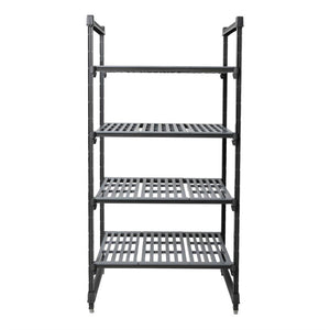 Cambro stelling 183cm hoog 4 schappen - 61cm diep - 91,5cm breed