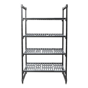 Cambro stelling 183cm hoog 4 schappen - 61cm diep - 107cm breed