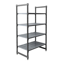 Afbeelding in Gallery-weergave laden, Cambro stelling 183cm hoog 4 schappen - 61cm diep - 107cm breed