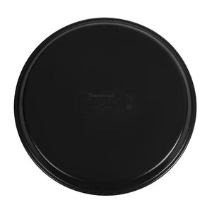 Cambro Camtread rond antislip glasvezel dienblad zwart 28cm
