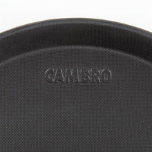 Afbeelding in Gallery-weergave laden, Cambro Camtread rond antislip glasvezel dienblad zwart 28cm