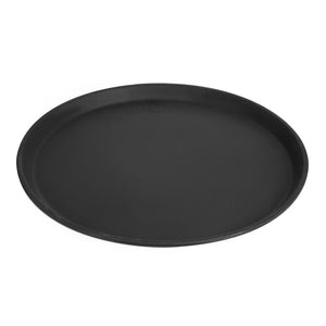 Cambro Camtread rond antislip glasvezel dienblad zwart 35,5cm