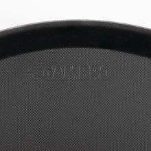Afbeelding in Gallery-weergave laden, Cambro Camtread rond antislip glasvezel dienblad zwart 40,5cm