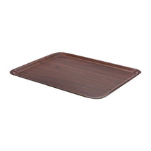 Afbeelding in Gallery-weergave laden, Cambro Mykonos gelamineerd dienblad walnoot 46x36cm