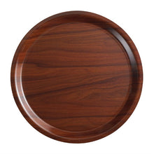 Afbeelding in Gallery-weergave laden, Cambro Mykonos gelamineerd dienblad walnoot 38cm