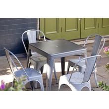 Afbeelding in Gallery-weergave laden, Bolero Bistro vierkante tafel grijs 66cm
