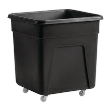 Afbeelding in Gallery-weergave laden, Zwarte polyethyleen trolley groot