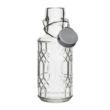 Afbeelding in Gallery-weergave laden, Olympia geo glazen waterfles met stop 380 ml (6 stuks)