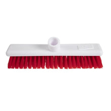 Afbeelding in Gallery-weergave laden, Jantex Hygiene zachte bezem 30cm rood