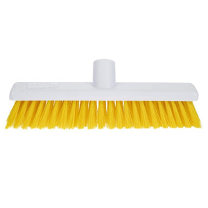 Jantex Hygiene zachte bezem 30cm geel
