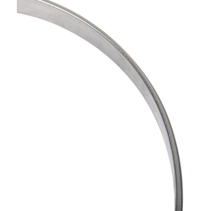 Matfer Bourgeat platte RVS taartring glad 28cm