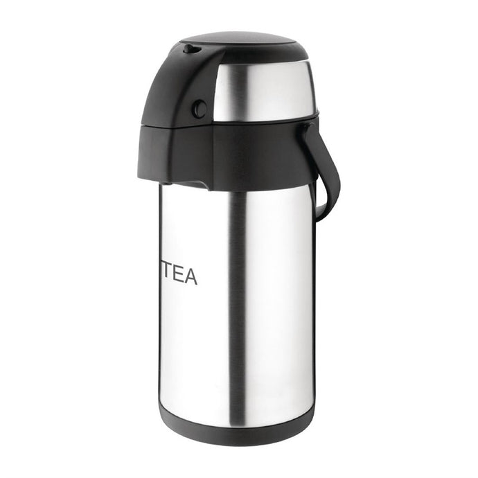 Olympia RVS pomp thermoskan Tea 3L