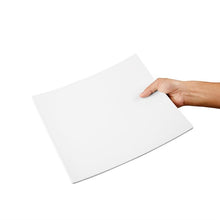 Afbeelding in Gallery-weergave laden, Olympia Kristallon gebogen vierkant melamine bord wit 31x31cm