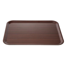 Afbeelding in Gallery-weergave laden, Cambro Capri gelamineerd dienblad mahonie 43x33cm
