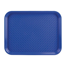 Afbeelding in Gallery-weergave laden, Olympia Kristallon polypropyleen dienblad blauw 34,5x26,5cm